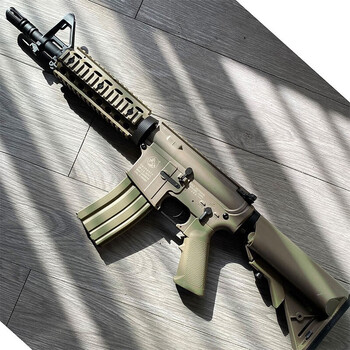 贝利雅玩具军典司马416-cqb捌代m4电动连发玩具枪锋加盛cs下场玩具