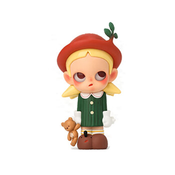 泡泡玛特zsiga森林漫步系列盲盒整盒隐藏小灰狼大耳兔狐狸手办潮 生长