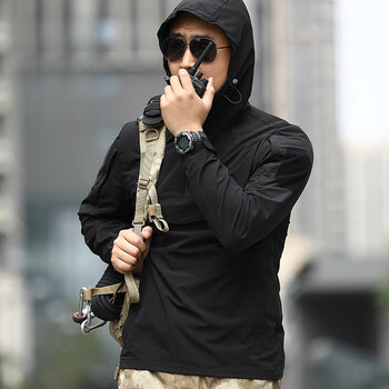 龙牙(dragon tooth)昂垦春夏新款战术卫衣套头连帽衫工装休闲战术机能