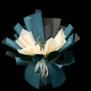 云花团鲜花包装半成品教师节礼物送闺蜜花束包花神器b款半成品送成熟