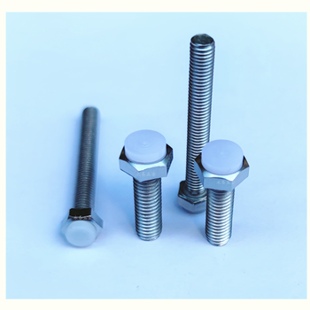 国标不锈钢外六角限位螺栓sub带pom胶垫缓冲止动定位螺丝m8*50 m10*45