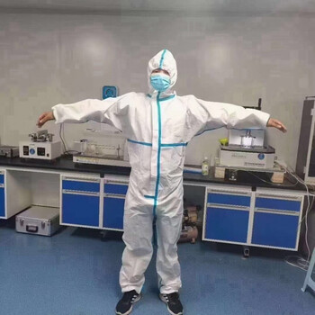 宇安控股一次性医用防护服套装防疫连体全身式防飞沫病毒隔离衣全套