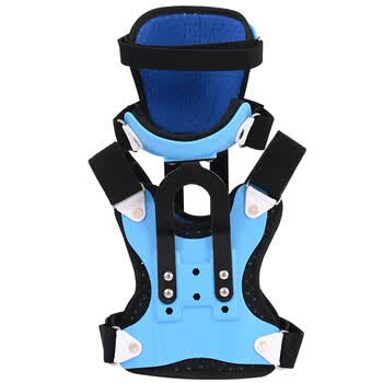 头颈胸固定支具可调节脖子颈椎骨折术后康复矫正器护具颈托支架 儿童