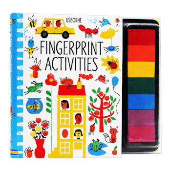 Fingerprint Activities 英文原版 手指印画活动书