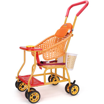 遛娃神器婴儿推车轻便婴儿童推车外婆桥藤椅夏季婴儿小推车竹藤宝宝
