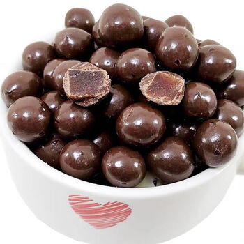 球天津特产巧克力奶乐楂山楂糕办公室网红休闲小零食巧克力山楂球100g