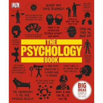 DK人类的思想百科丛书 The Psychology Book 心理学图解 英文原版学科科普全彩铜版