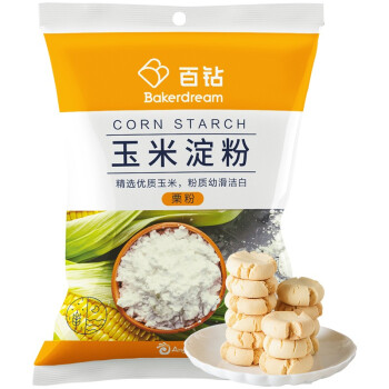 百钻玉米淀粉食用生粉淀粉粟粉做蛋糕饼干西点烘焙原料200g