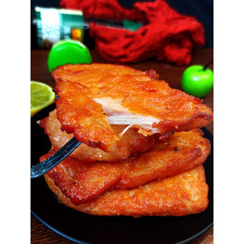 奥尔良鸡排10片鸡胸排商用半成品冷冻油炸汉堡肉胸排鸡腿堡炸鸡