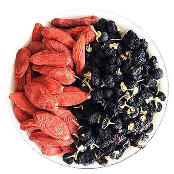精品红黑枸杞新货黑枸杞精河红枸杞大颗粒新疆特产滋补组合特大果半斤