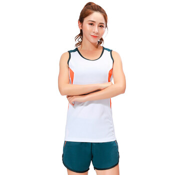 马拉松跑步服套装田径训练服套装男女短跑紧身马拉松衣服体考运动跑步