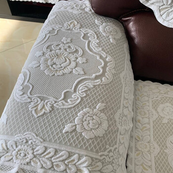 四季加厚防滑蕾丝纱巾多用茶几桌布盖巾沙发巾扶手沙发三角靠背巾