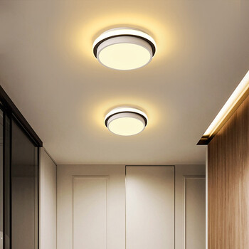 烛影led过道灯现代简约创意玄关灯玄关灯走廊灯免打孔阳台吸顶灯具