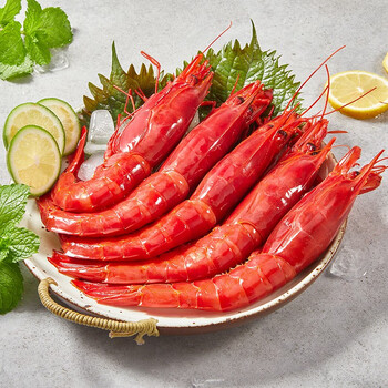 潮海堂 红魔虾活冻刺身级超大新鲜远洋海捕绯红虾胭脂虾海鲜 红魔虾1