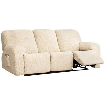 芝华士头等舱功能沙发套全包弹力单人躺椅套通用芝华仕保护罩 小提花