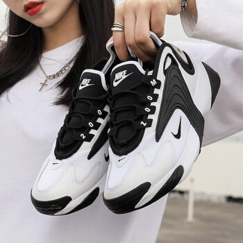 耐克（NIKE）女鞋2023夏季新款Zoom 2K老爹鞋气垫跑步鞋轻便运动休闲鞋AO0354 AO0354-100/Zoom 2K 36