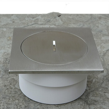 地面清扫口地面检查口检修口门地漏堵头扫除口d160不锈钢清扫口方形