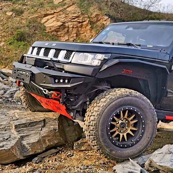 定制适用于北京bj40plus前后杠城市猎人防护越野保险杠汽车防撞改装件