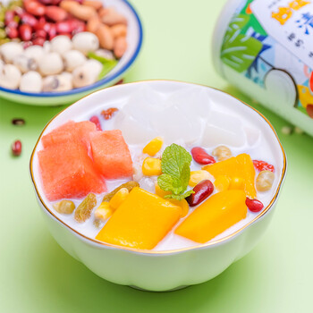 林家.铺子  椰奶清补凉罐头245g*8水果罐头醇香椰子汁 椰奶清补凉 8罐