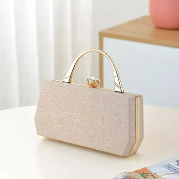 酷奇袋鼠kuqidaishu出游季时尚女士手拿包名媛气质晚宴手拿包女宴会包