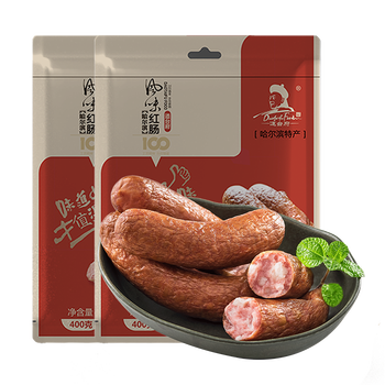 道台府 哈尔滨风味红肠400g*2袋
