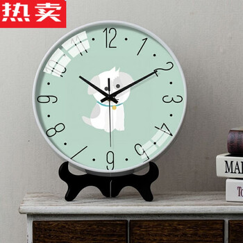 卫亮创意挂钟时钟客厅家用钟表quartz静音石英钟挂墙钟表 aaf-白框