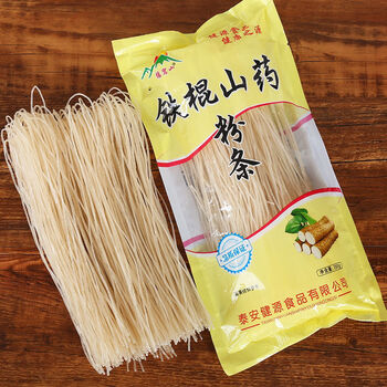 铁棍山药粉条250g袋装 劲道爽滑麻辣烫火锅手工粉条山药粉条 六袋装【