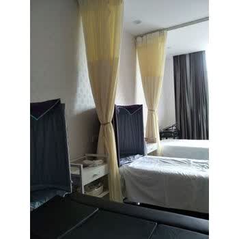 禧愿定制美容院隔断帘窗帘房间诊所床位隔帘医院用的窗帘隔断养生米