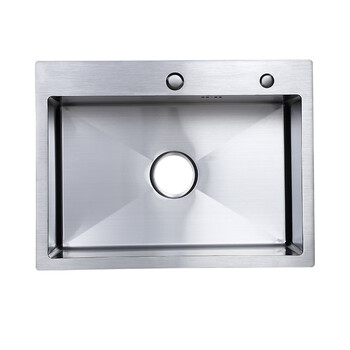 龙尔(longer)龙尔洁具 水槽单槽304不锈钢手工盆洗菜盆洗碗池 水槽(78