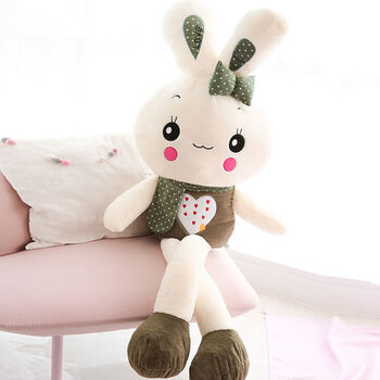 爱尚熊同类型七夕礼物可爱兔子毛绒玩具公仔儿童玩偶睡觉抱枕大布娃娃
