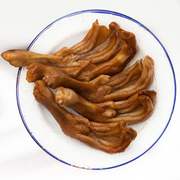 温州特产烟熏鸭掌卤鸭爪休闲鸭肉零食小吃250g原味