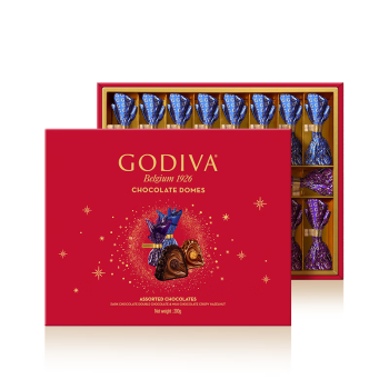 歌帝梵(GODIVA)臻粹巧克力礼盒精选20颗装200g 520情人节礼物生日礼物