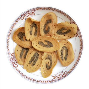 广东梅州五华客家土特产咸香味牛耳公饼250g2包酥饼牛耳朵猫耳朵