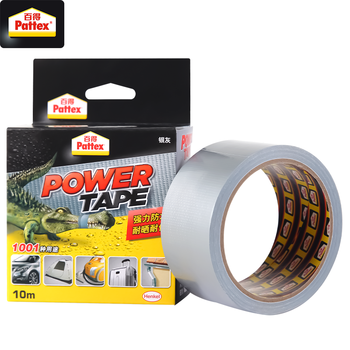 百得（Pattex）强力布基胶带防水胶带耐磨防水易手撕管道密封挡风防风胶带4.8cm PXPT10-SC单卷
