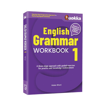 进口原版英文版新加坡英语语法练习小学1一年级 English Grammar workbook