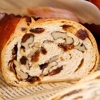 全麦面包俄罗斯大列巴面包代餐饱腹感强现烤现发一条装500克日期500g