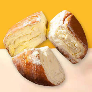 奶酪包面包原味爆浆乳酪包奶油包早餐零食手工现烤3盒原味奶酪包