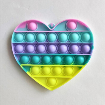 按压泡泡板 超大号灭鼠先锋犹太人思维棋 彩虹彩色 push pop bubble