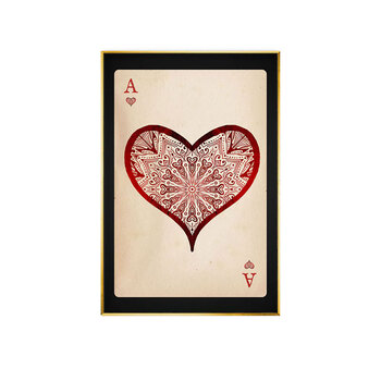 棋牌室挂画卡牌装饰画棋牌室麻将馆赌场娱乐会所俱乐部墙壁画客厅扑克