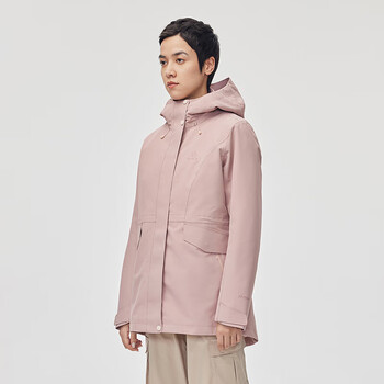 凯乐石(kailas)女装 2023秋季新款舒适保暖户外三合一内胆冲锋衣时尚