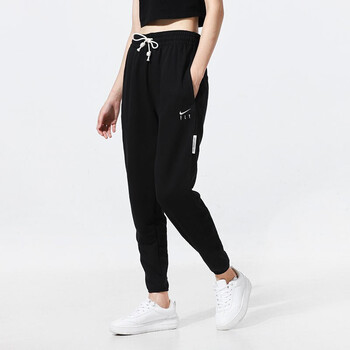 耐克（NIKE） 长裤女2023冬季新款运动休闲针织透气宽松舒适保暖卫裤子FB4634 DA6466-010 S