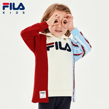 fila斐乐儿童针织外套2021秋季款女童小童休闲潮流洋气运动上衣110