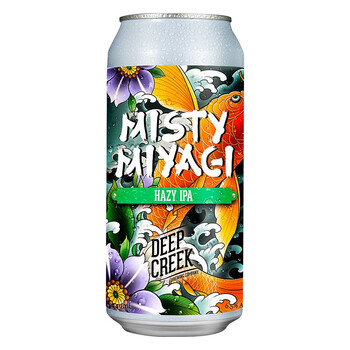 深汐deepcreek新西兰原装进口深溪啤酒果泥酸啤浑浊ipa精酿啤酒薄雾