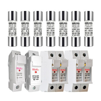 德力西电气 rt14系列熔断器 rt14(rt18) Φ14x51 体 32a 1个
