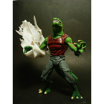 毒液手办可动模型蜘蛛人偶侠致命守护者男生汽车摆件同心 f21/3蜥蜴人