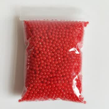 海绵宝宝吸水珠泡大珠水晶灵海洋球超大霸王珠水宝宝玩具 红色4000粒