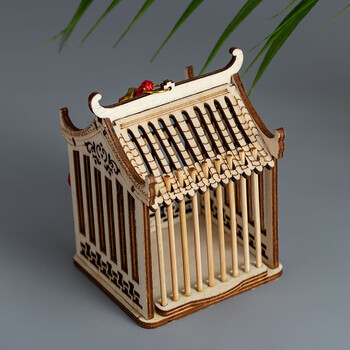 hkpz手工竹编蝈蝈笼子精品竹子养罐蟋蟀饲养箱知了盒子蚂蚱蛐蛐饲养盒