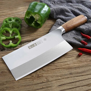 张小泉铭匠系列大号菜刀酒店厨师刀厨片刀切片刀桑刀斩切两用刀1厨片