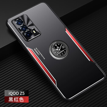 雅伊汇vivoiqooz5手机壳金属iqooz5保护套男外壳viviiq00z5磁吸指环