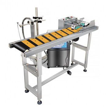 线塑料瓶包装罐底工业级打码机 小字符喷码机(喷码机 支架 分页机)